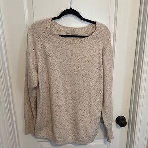 LOFT Cream Sweater for Women